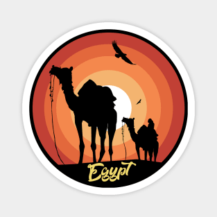 Camels of Egypt Magnet